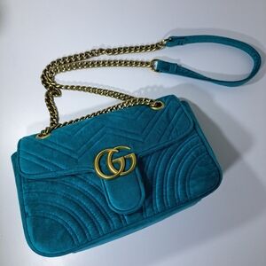 Gucci Style Shoulder Bag.
